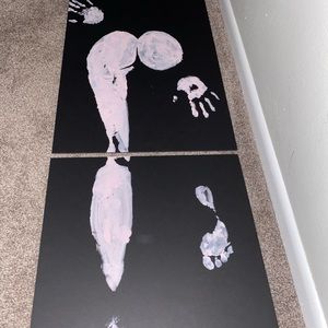 2 piece body wall art
